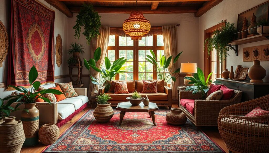 oriental bohemian decor