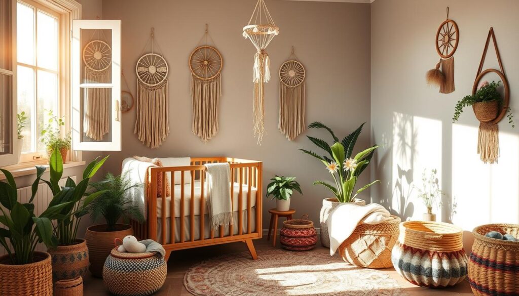 seasonal boho nursery decor