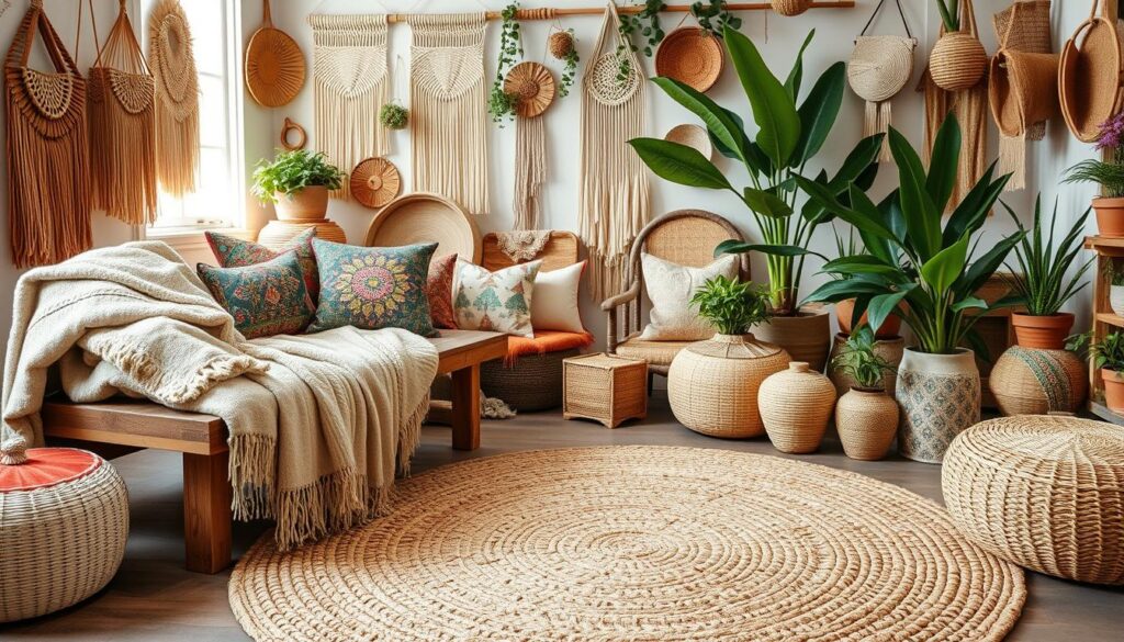 textile trends in boho style