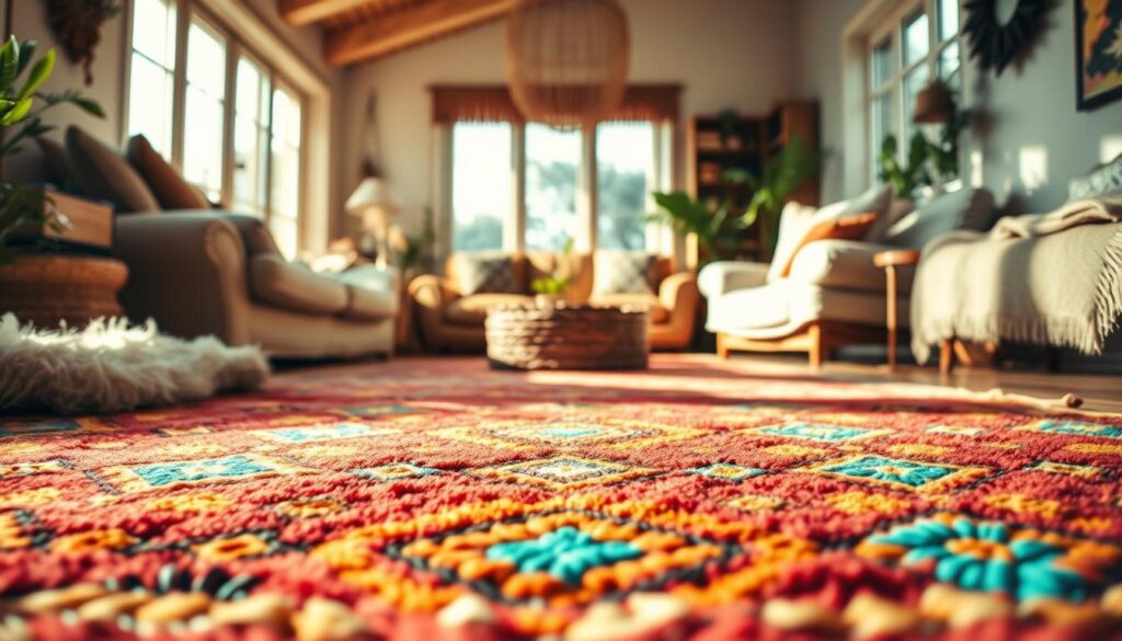 vibrant rug options