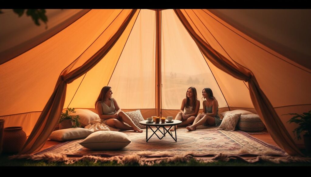 boho tent occasions