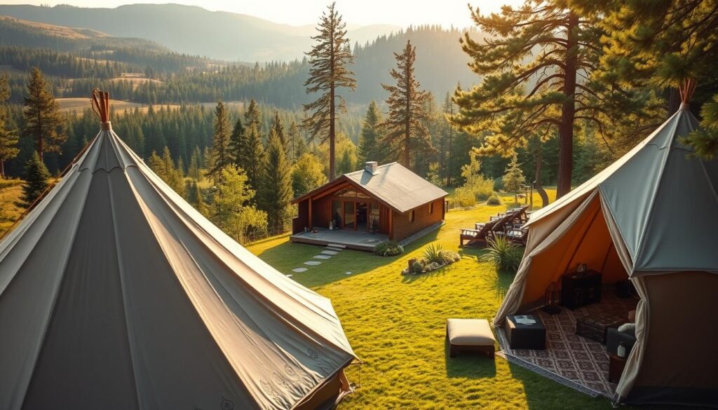 global luxury camping stays