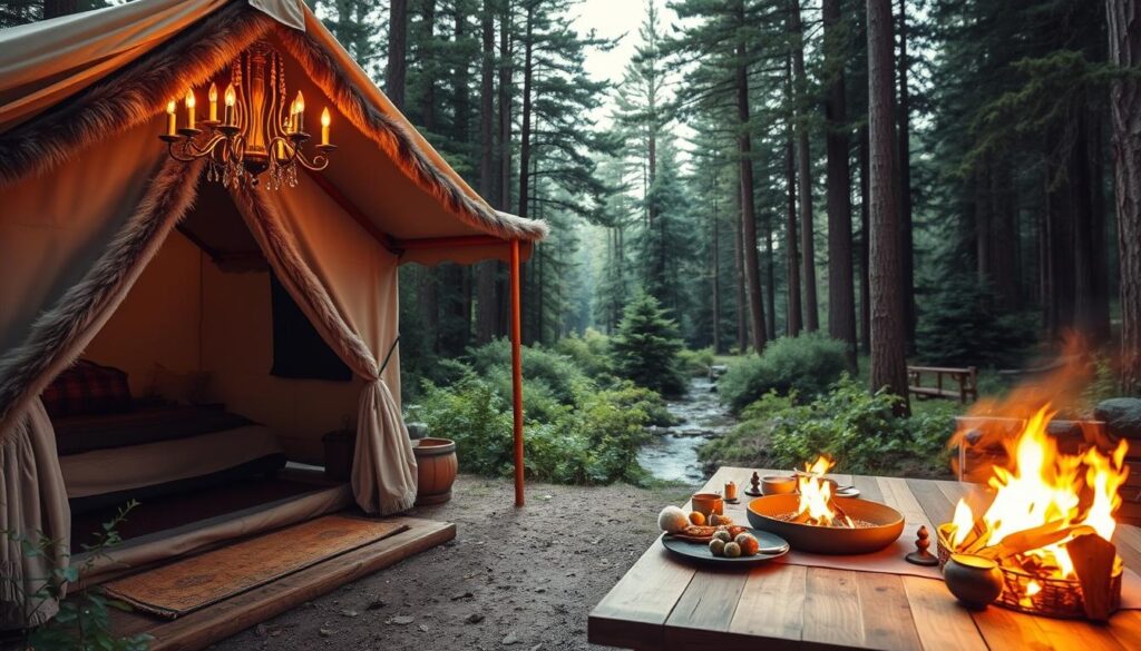 luxury camping tips