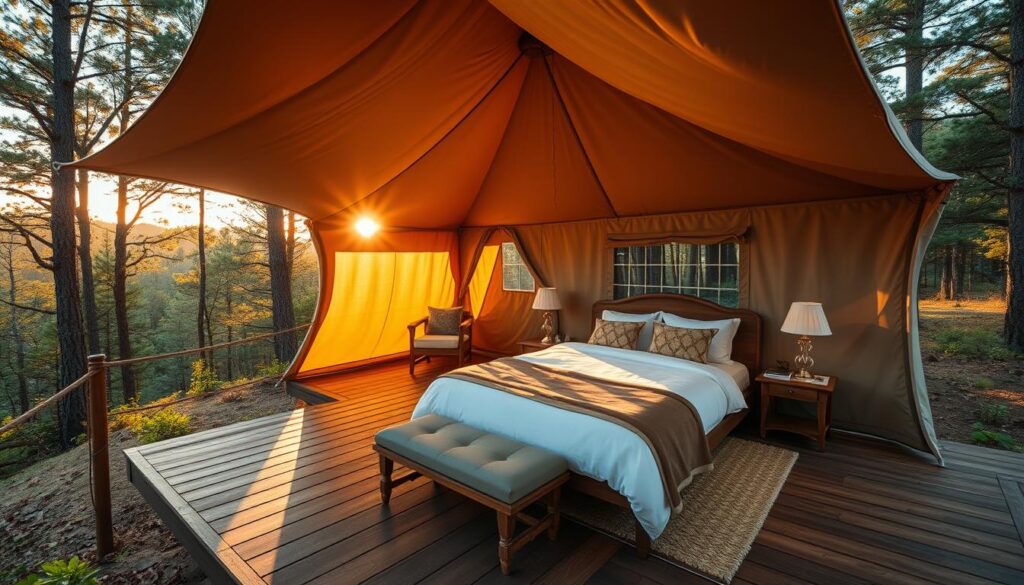 Curated visual reference: Gallery Detail: What Is Glamping Tent Learn About Glamping Options