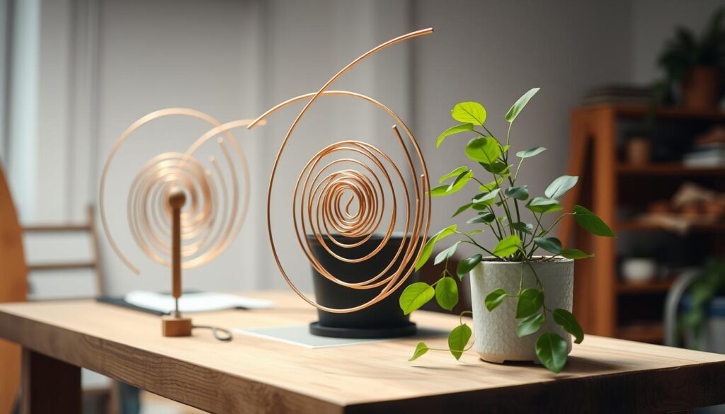 DIY spiral antenna for plant growth
