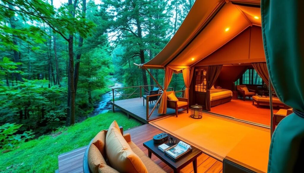 Glamping setup tips