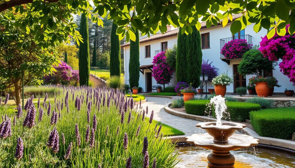 Mediterranean garden design