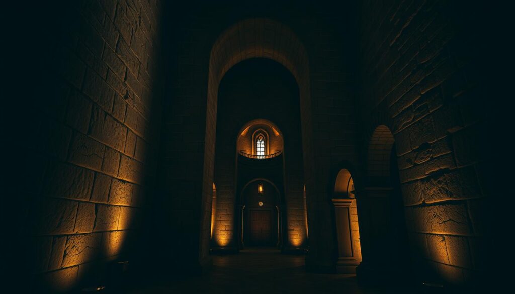 alcoves and thick walls