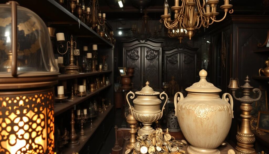 antique metal decor
