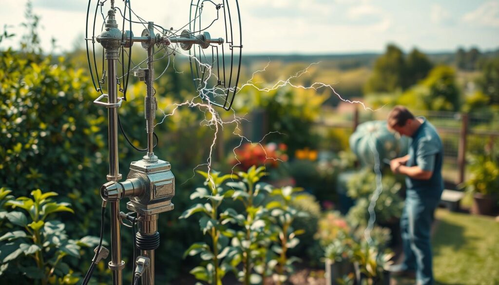 atmospheric electricity in gardening
