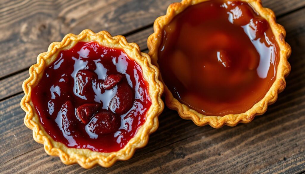 bakewell tart and treacle tart