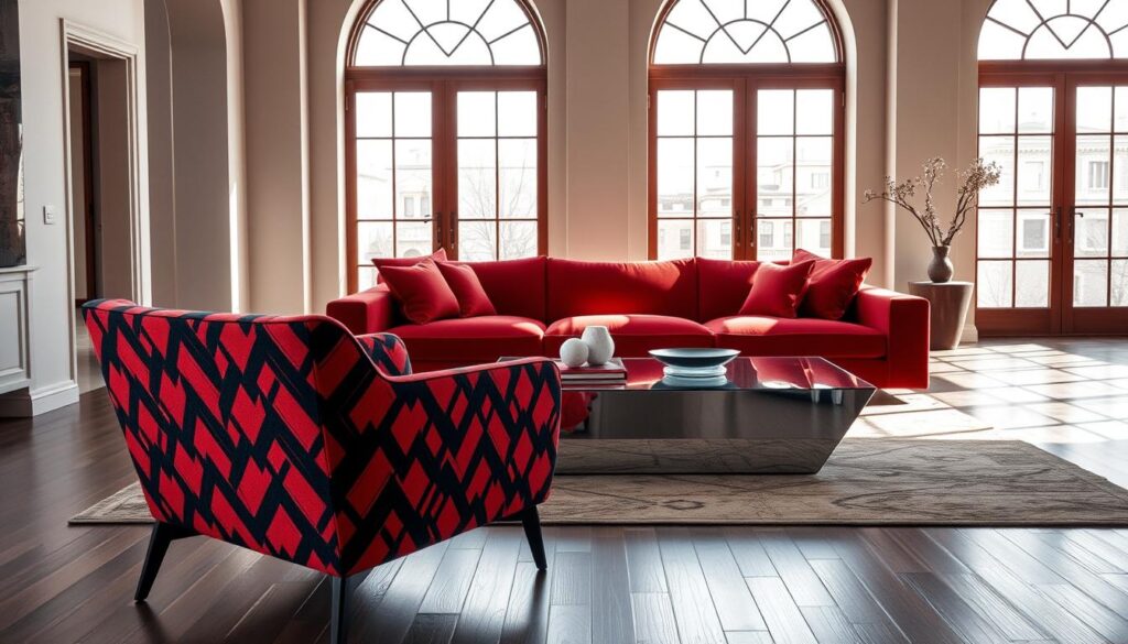 bold furniture pieces