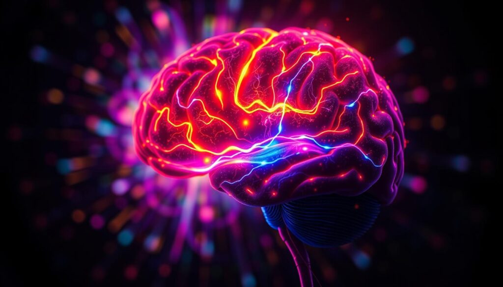 brain response to vibrant colors
