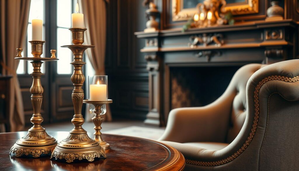 brass and wood castlecore accents
