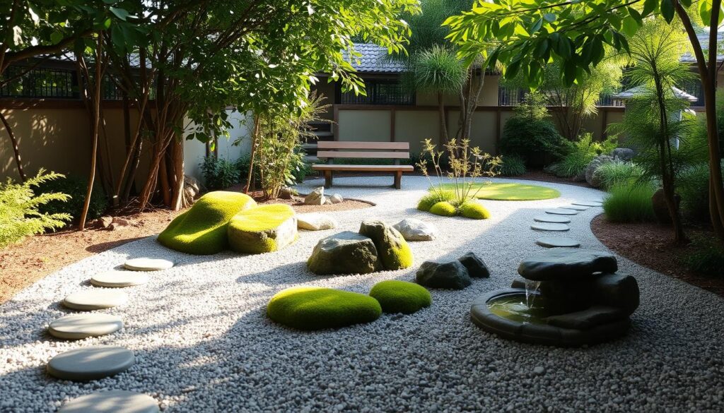 budget-friendly zen garden