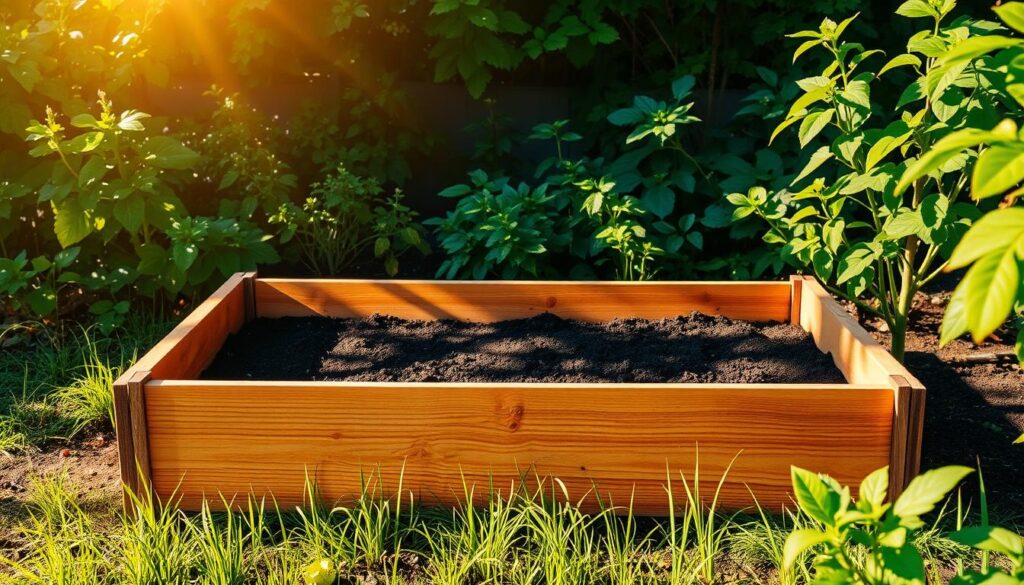 build raised garden bed