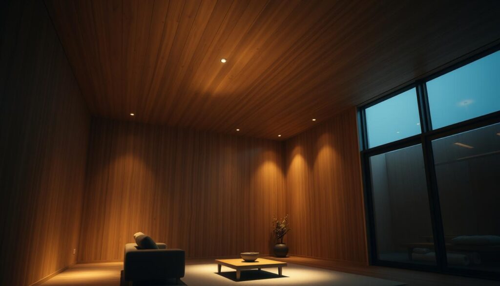 calming lighting design