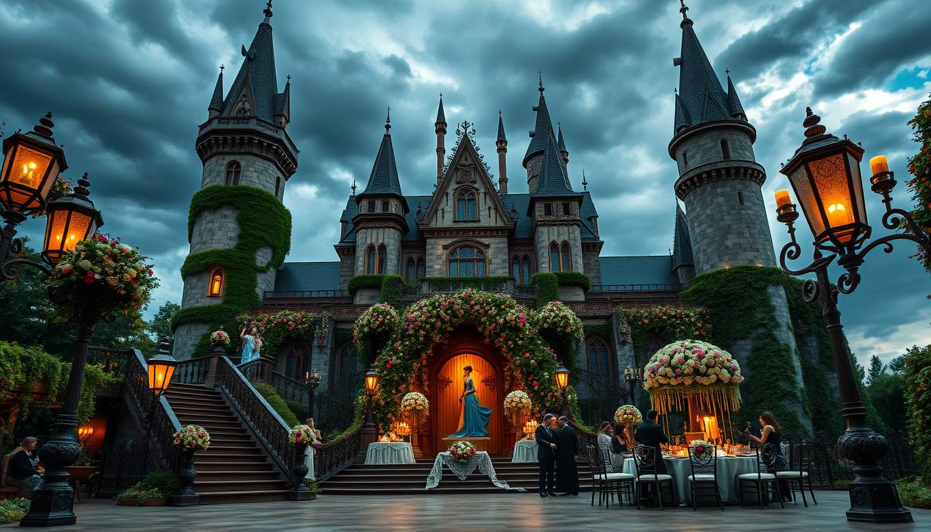 castlecore wedding inspiration
