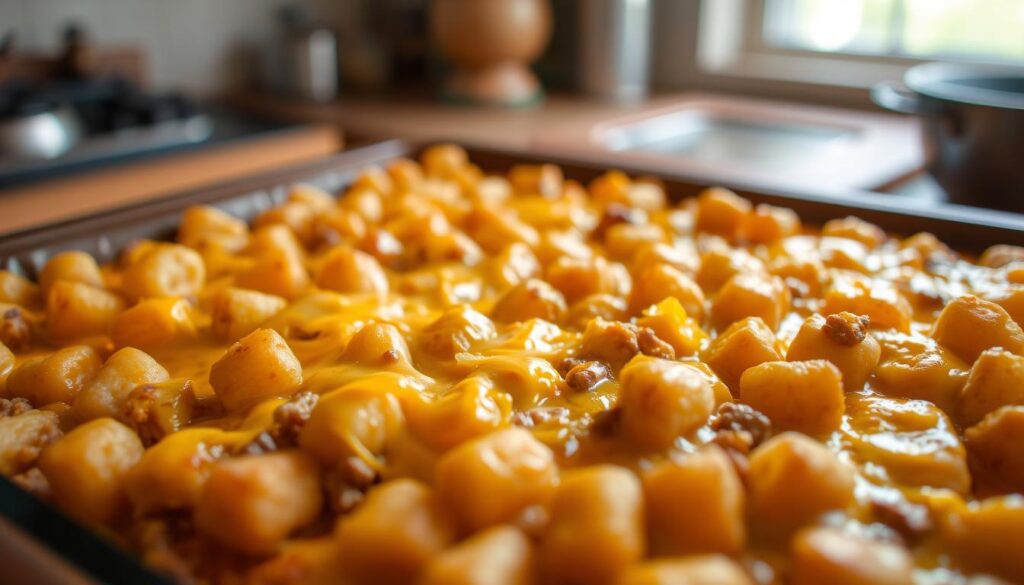 cheesy tater tot casserole