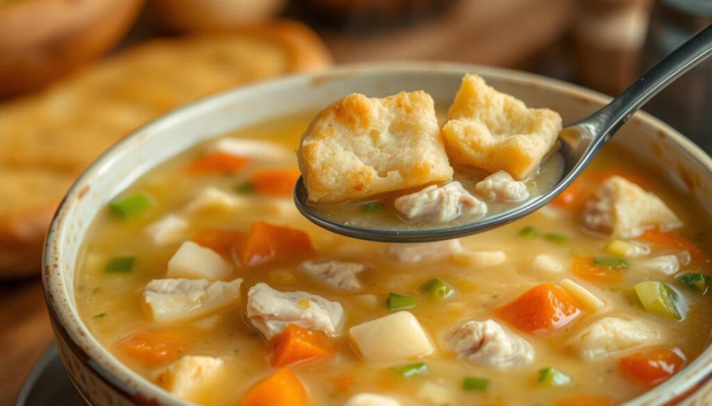 chicken pot pie soup