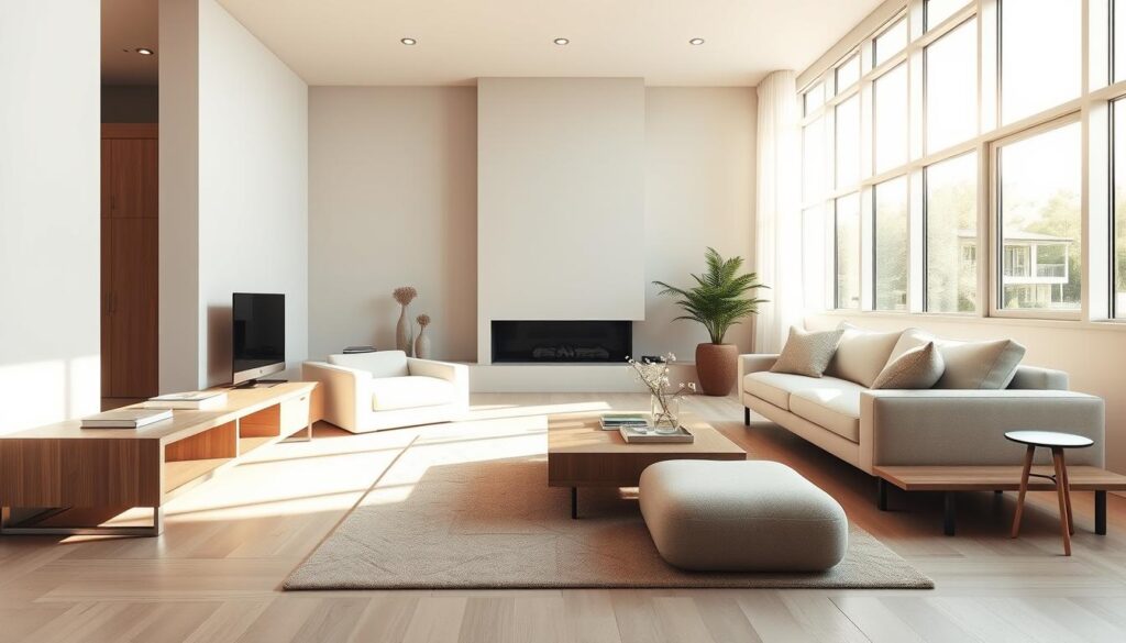 clean line interior design