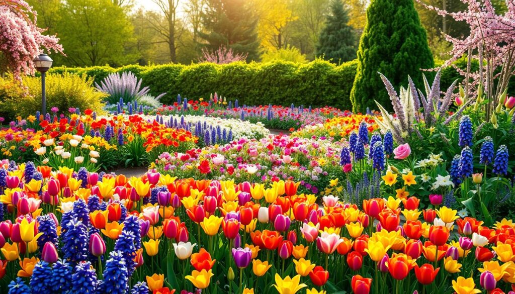 colorful flower beds for every season