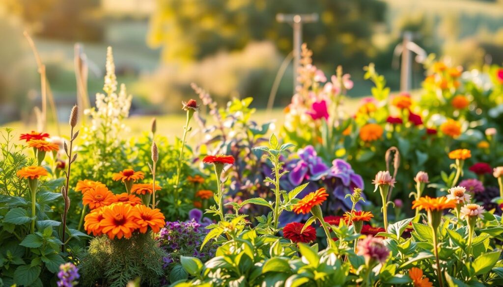 companion planting gardens natural pest control