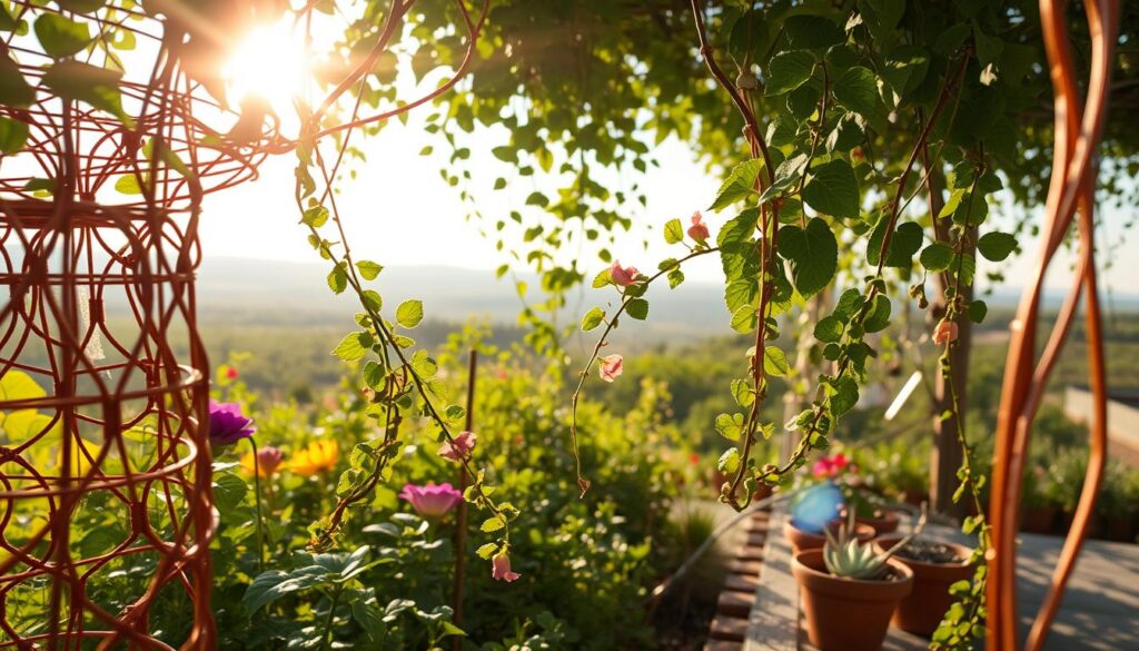 copper wire garden experiments