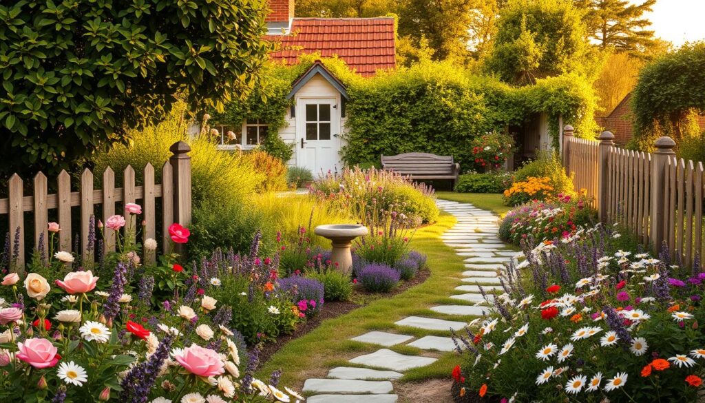 cottage garden style