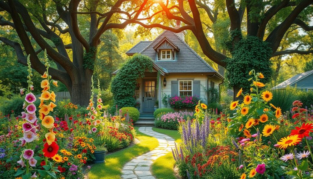 cottage garden style