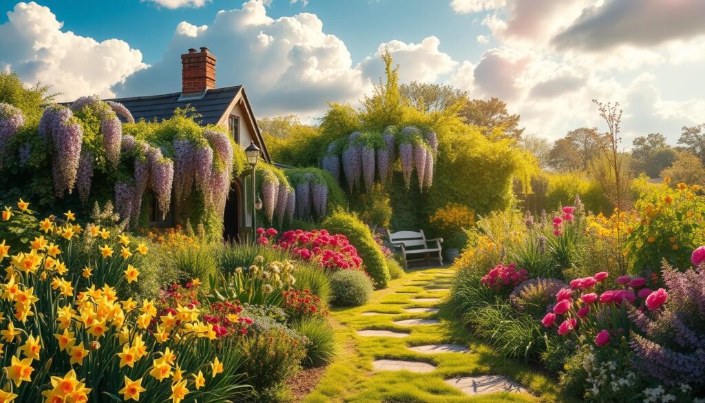 cottage gardens charm and color