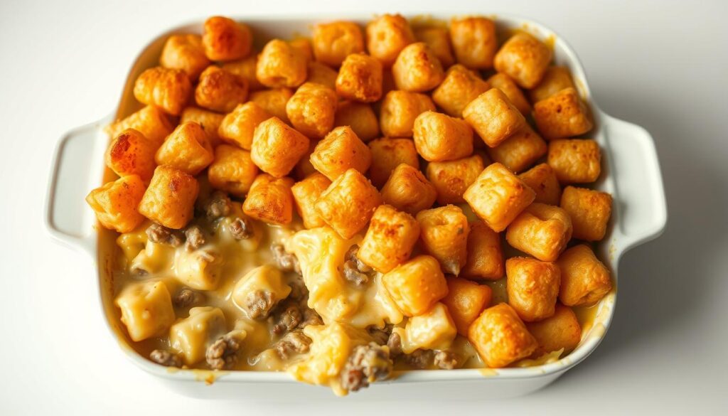 creamy tater tot casserole recipe