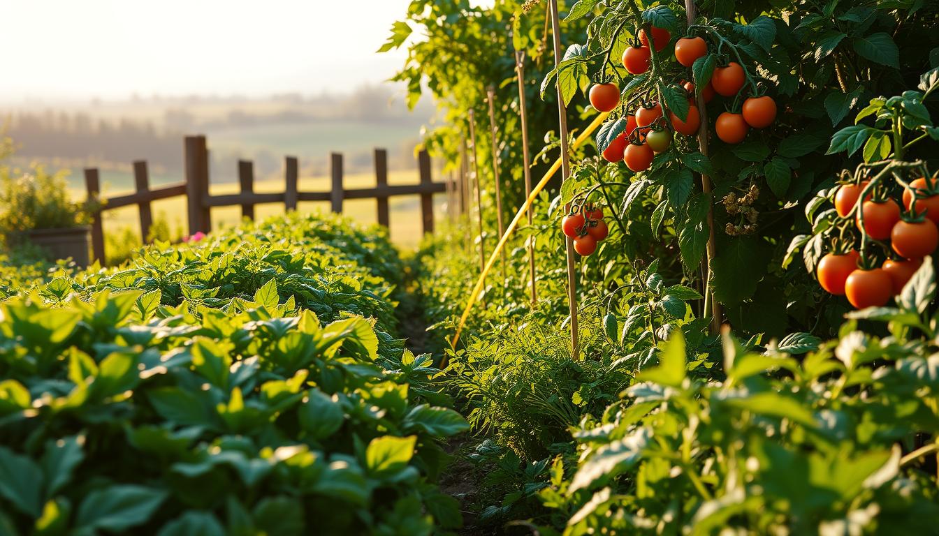 create a vegetable garden