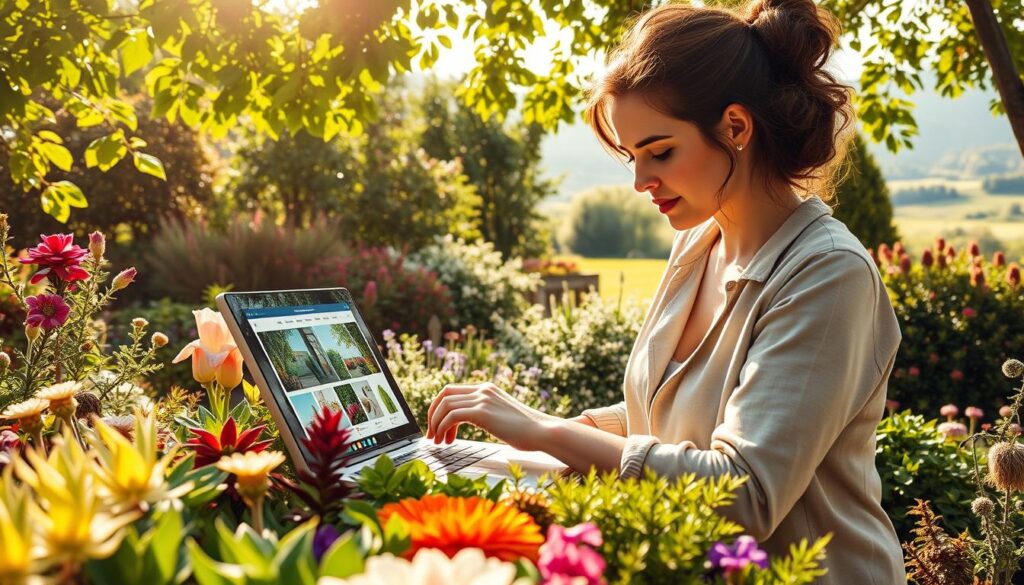 customizing garden templates