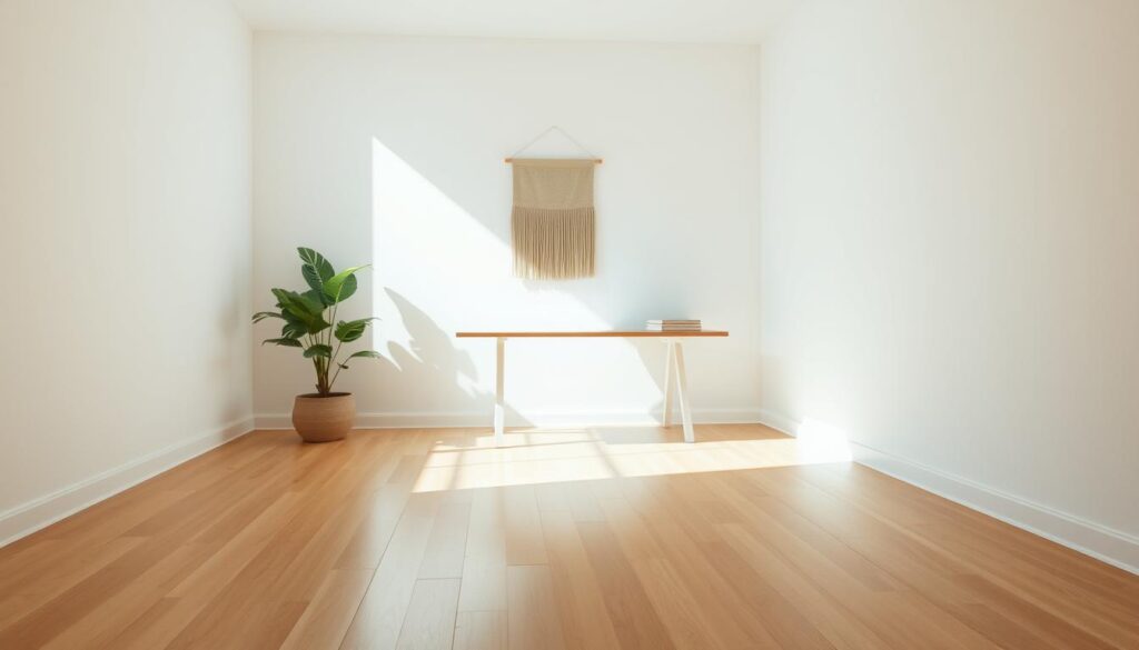 decluttering zen space