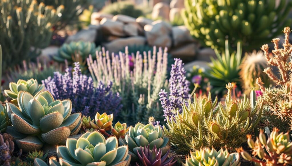 drought-resistant garden