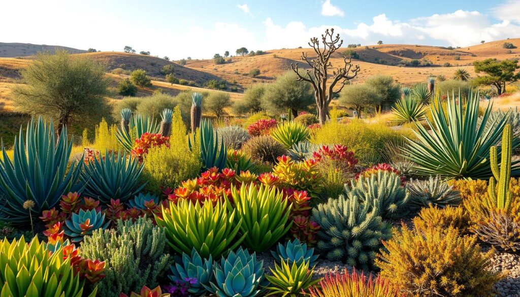 drought-tolerant garden