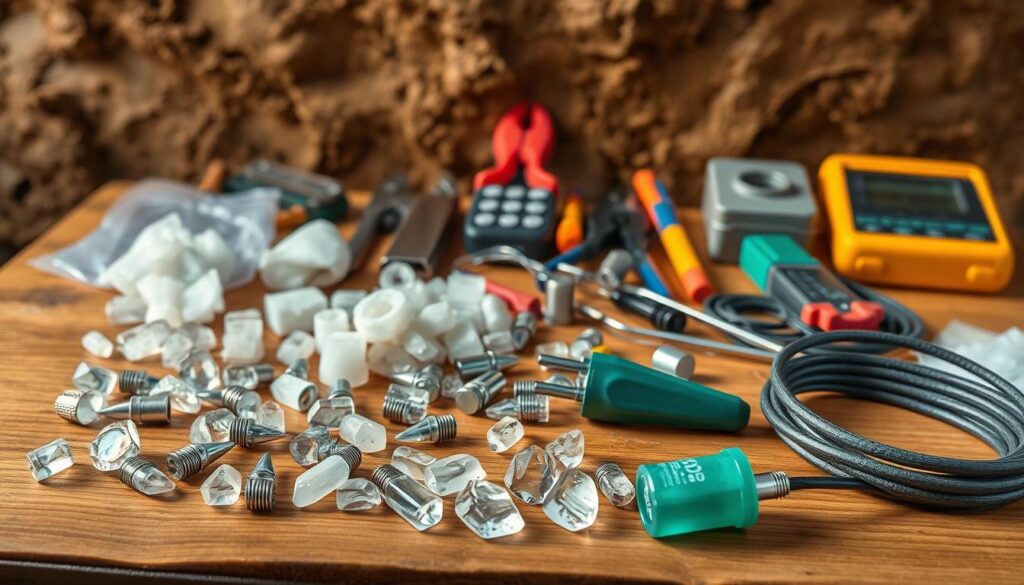earth battery materials and tools