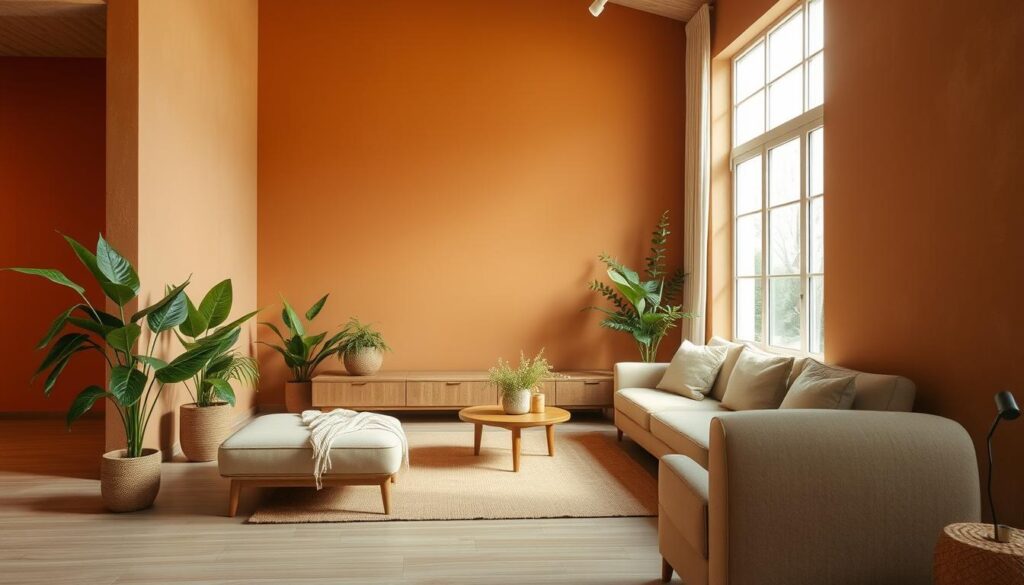 earthy color palette for walls