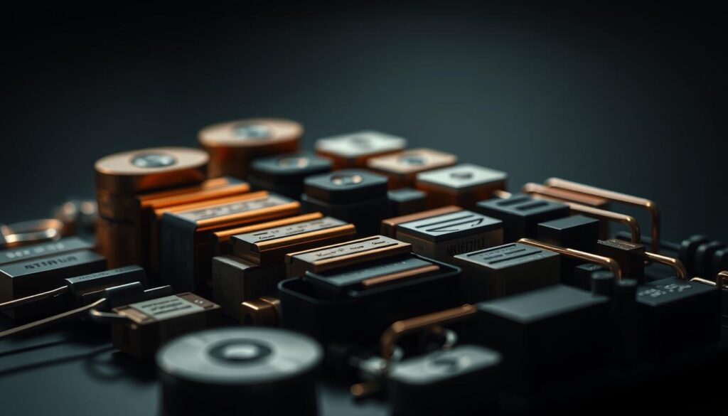 electrode materials for earth batteries