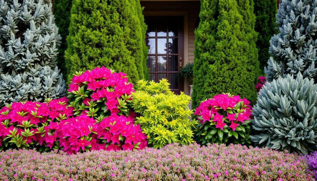 evergreen shrubs for year-round appeal