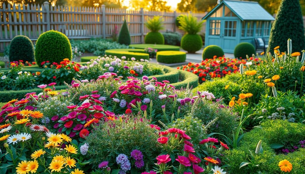 garden bed layout