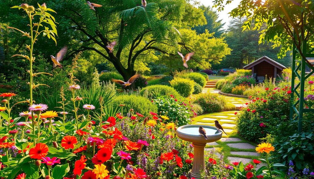 garden for birds and wildlife