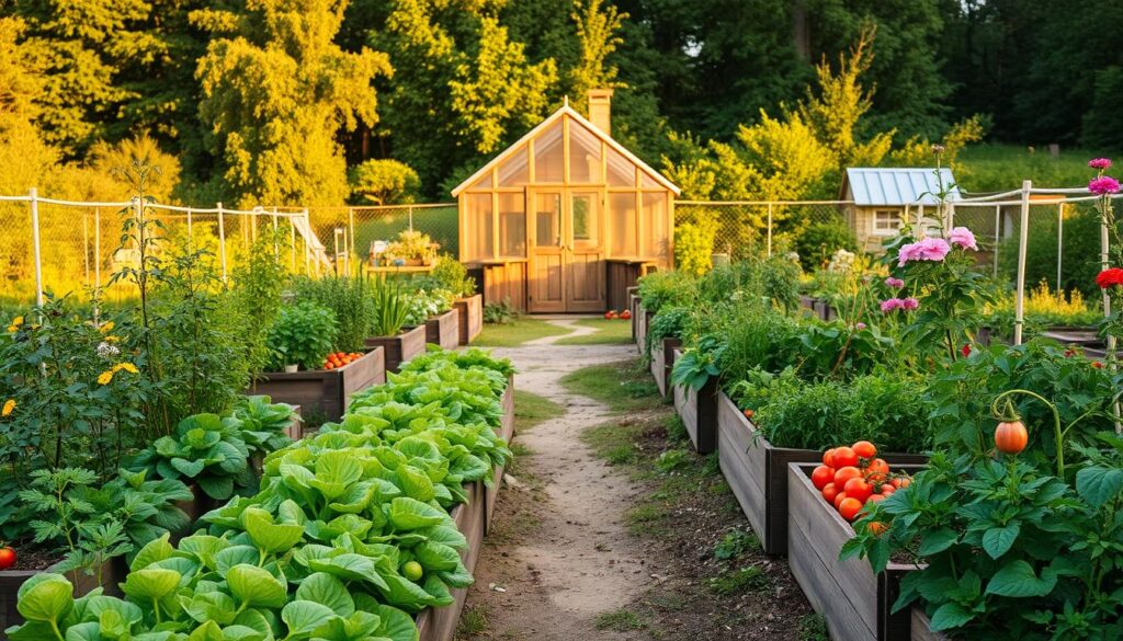 garden for self-sufficiency