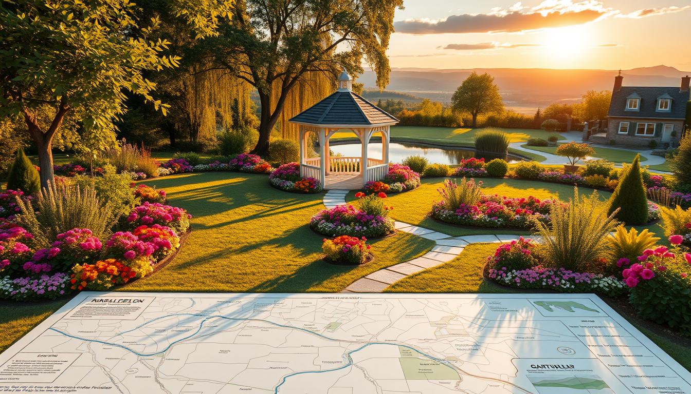 garden map template