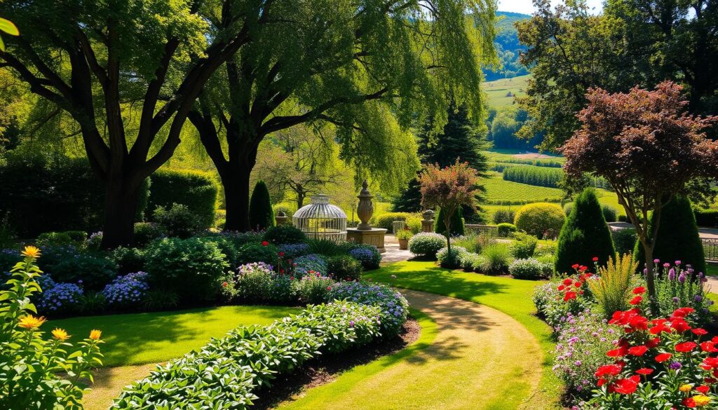 garden plan in action