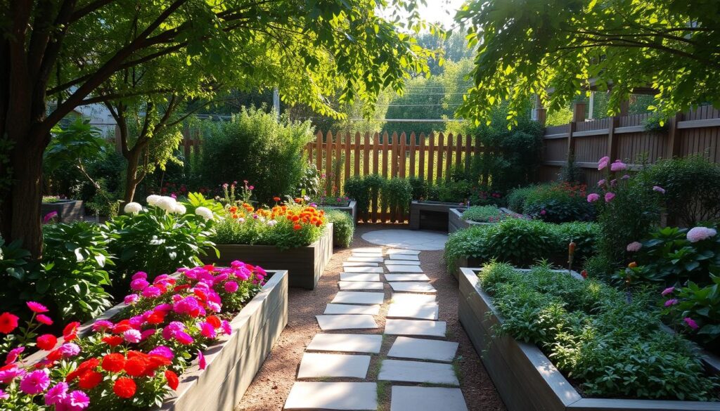 garden planting layout