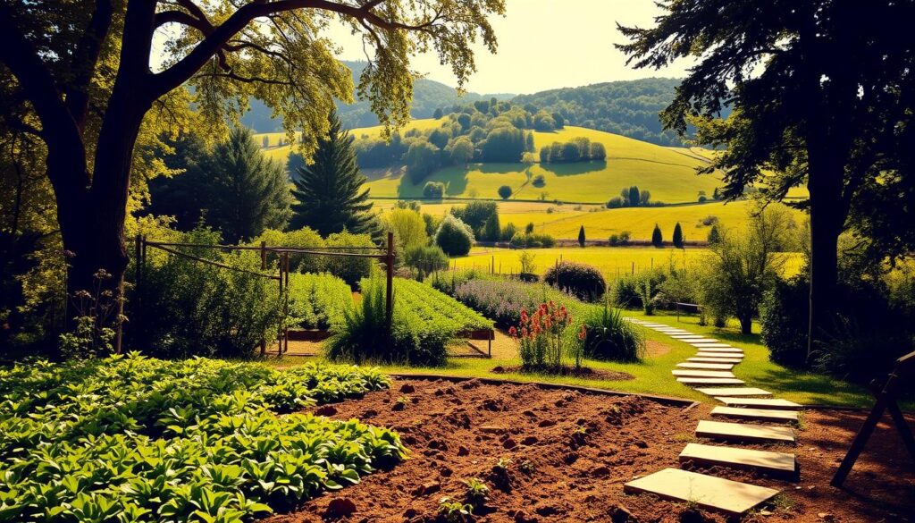 garden site selection