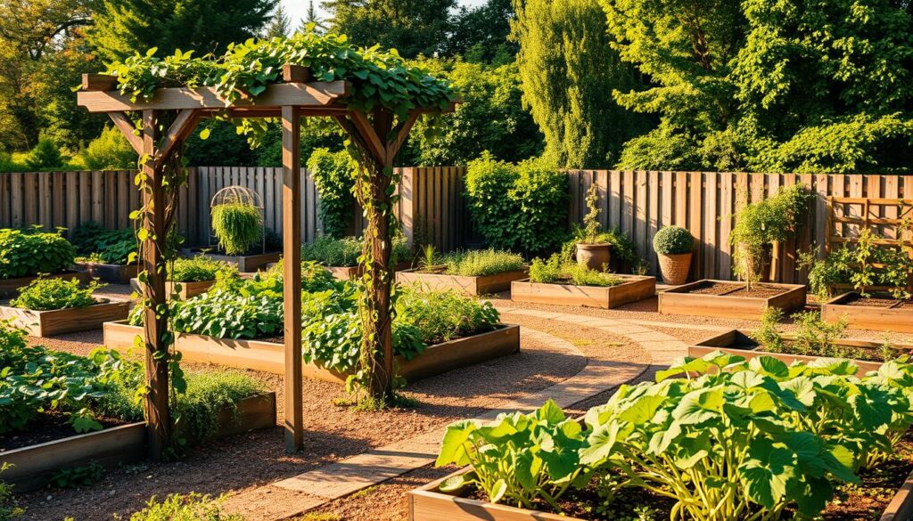 garden space layout