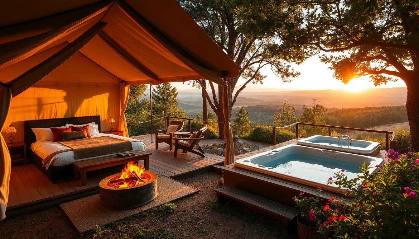 glamping style